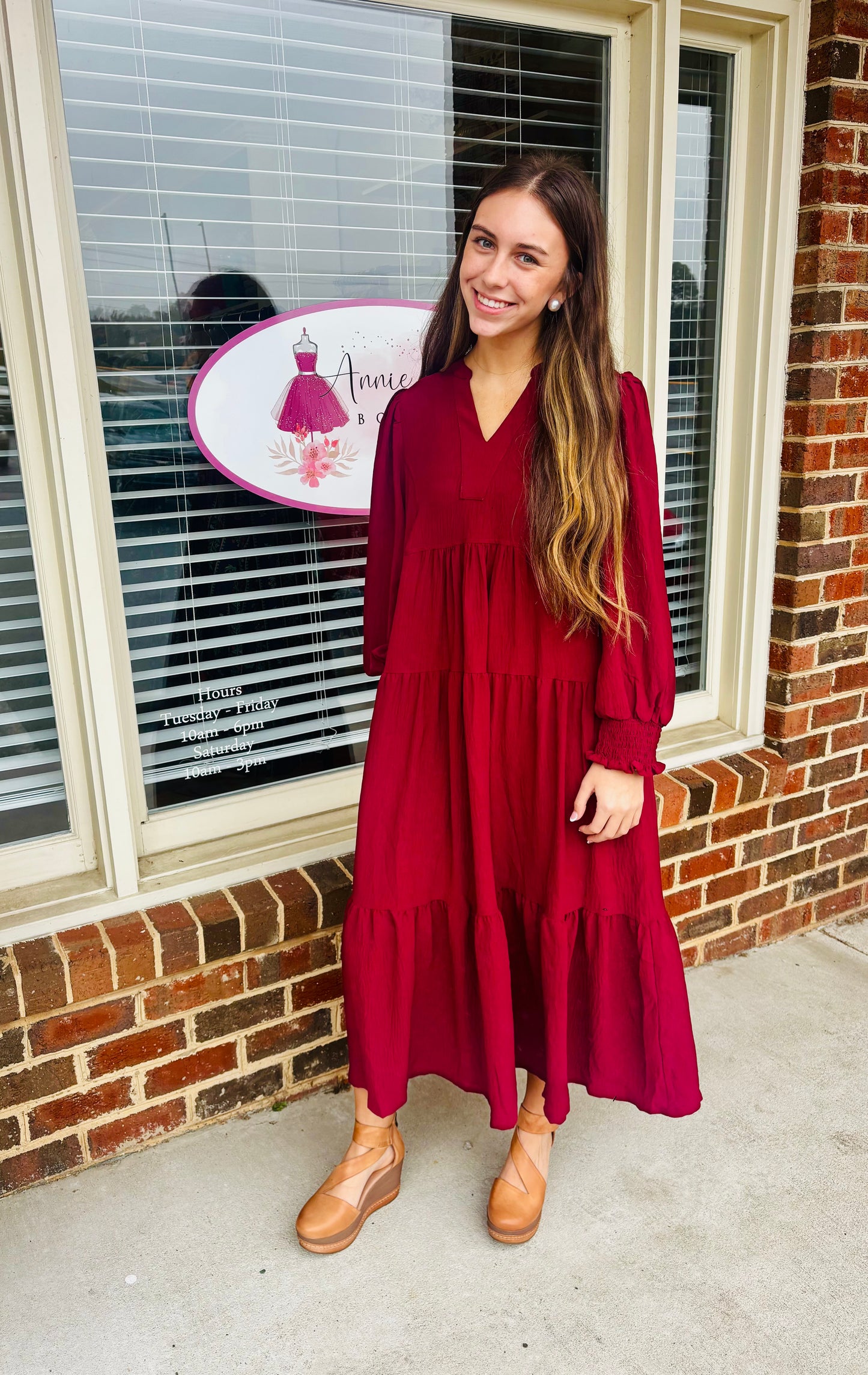 Willow Tiered Midi Dress