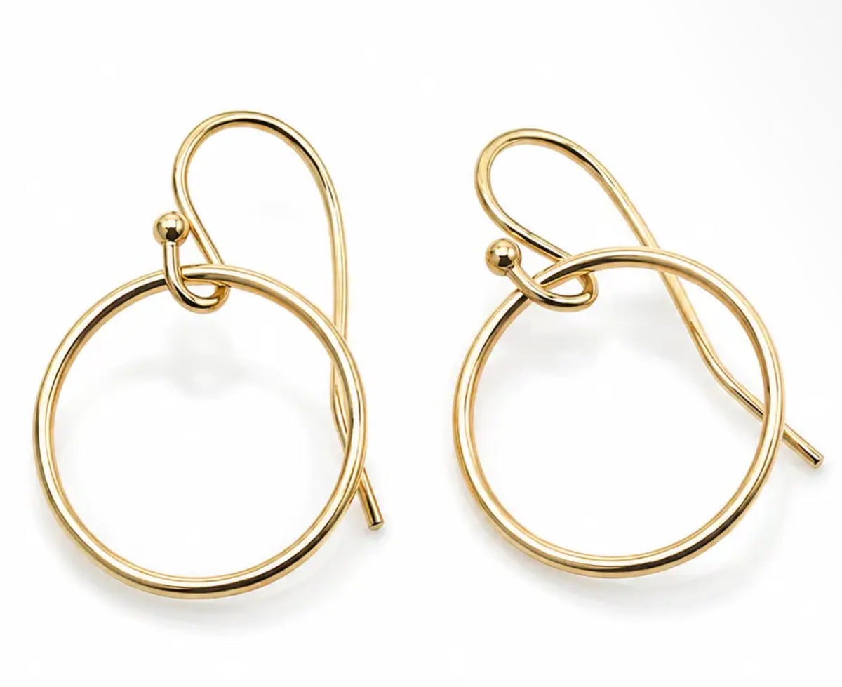 E.G. Circle of Love Earrings