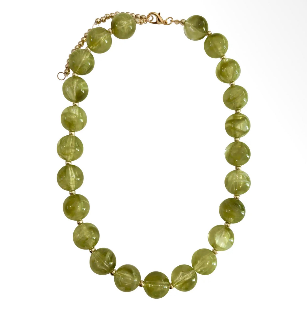 Avery Chunky Beaded Necklace