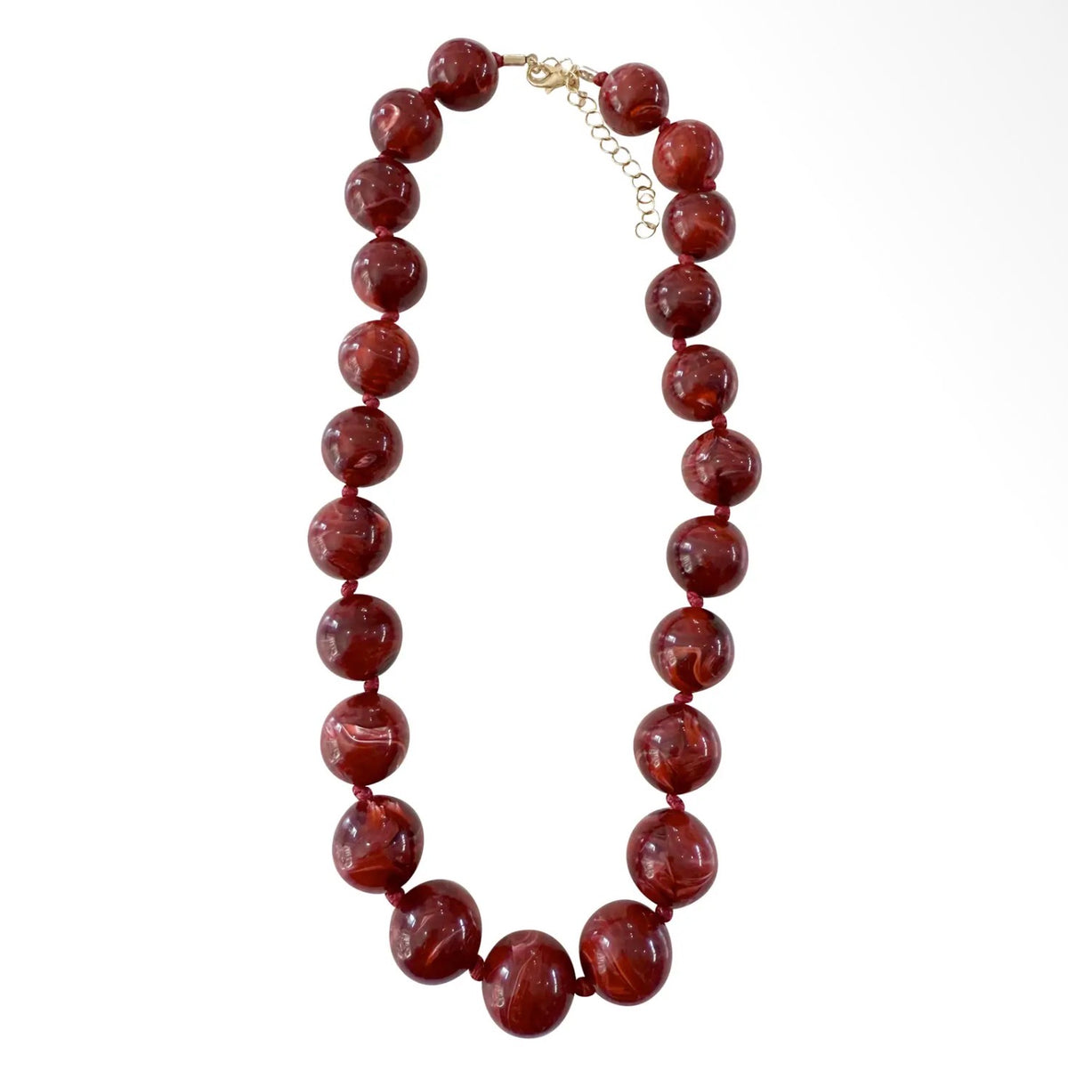 Mabry Chunky Beaded Necklace