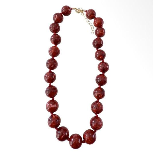 Mabry Chunky Beaded Necklace
