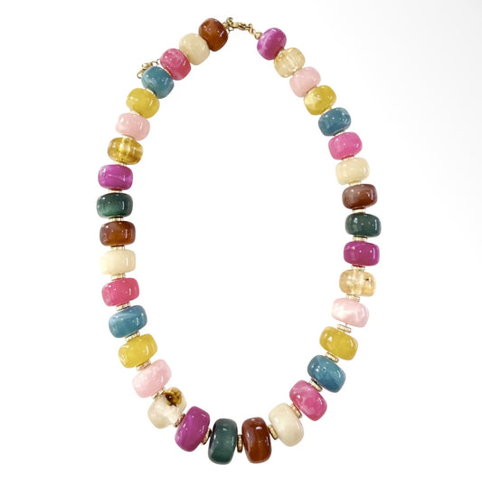 Morris Chunky Beaded Necklace
