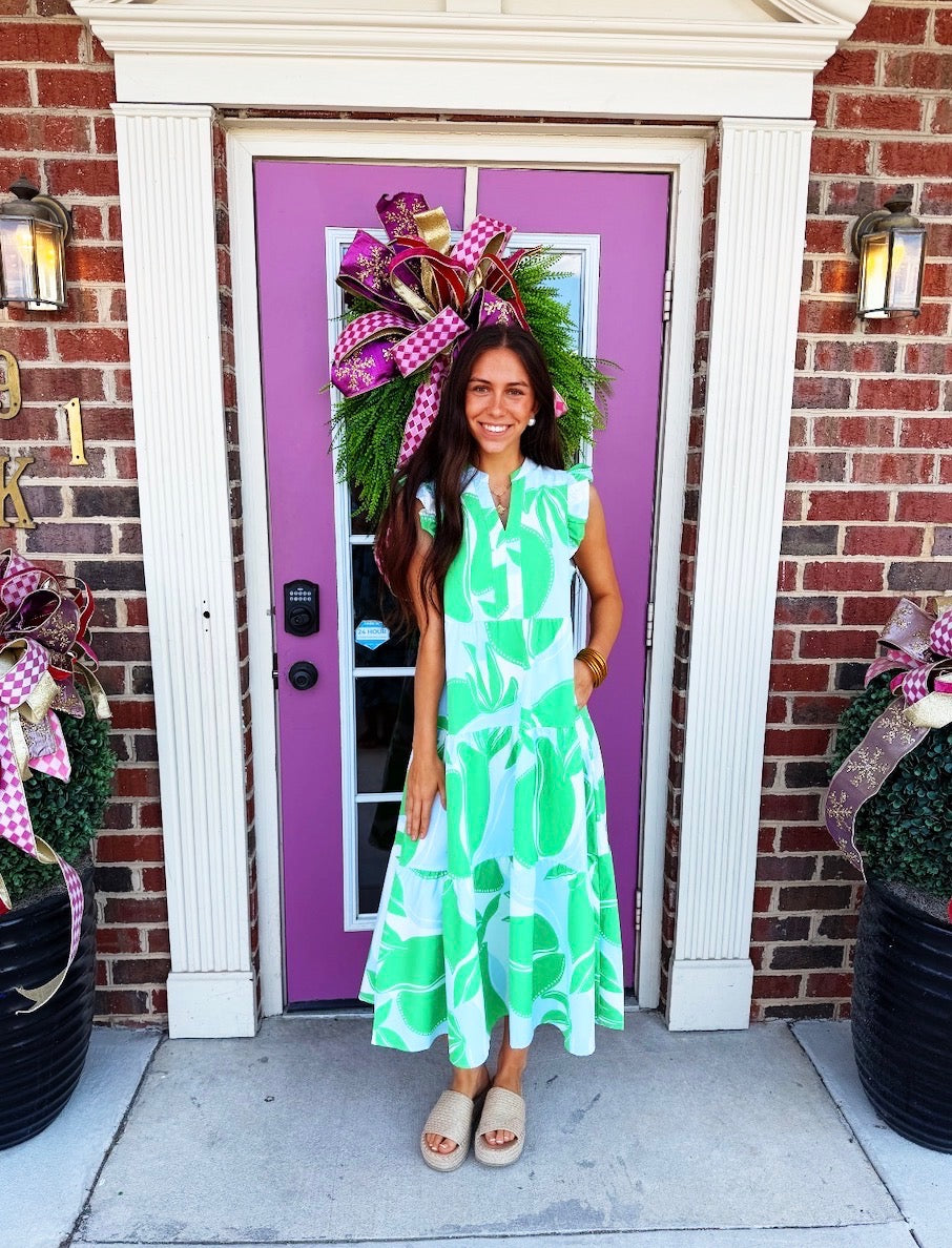 Key Lime Breeze Dress