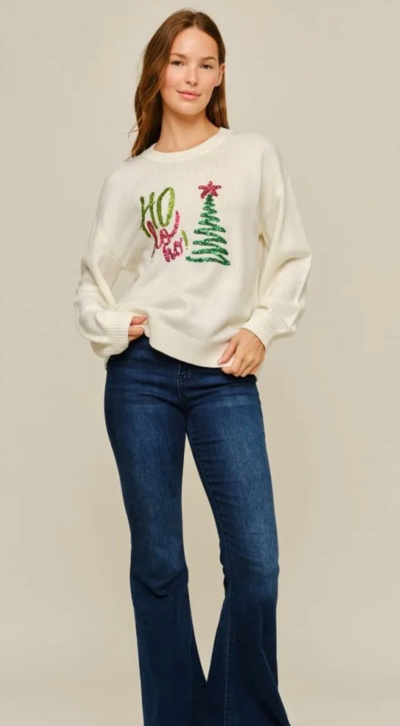 Christmas Ho Ho Ho sweater