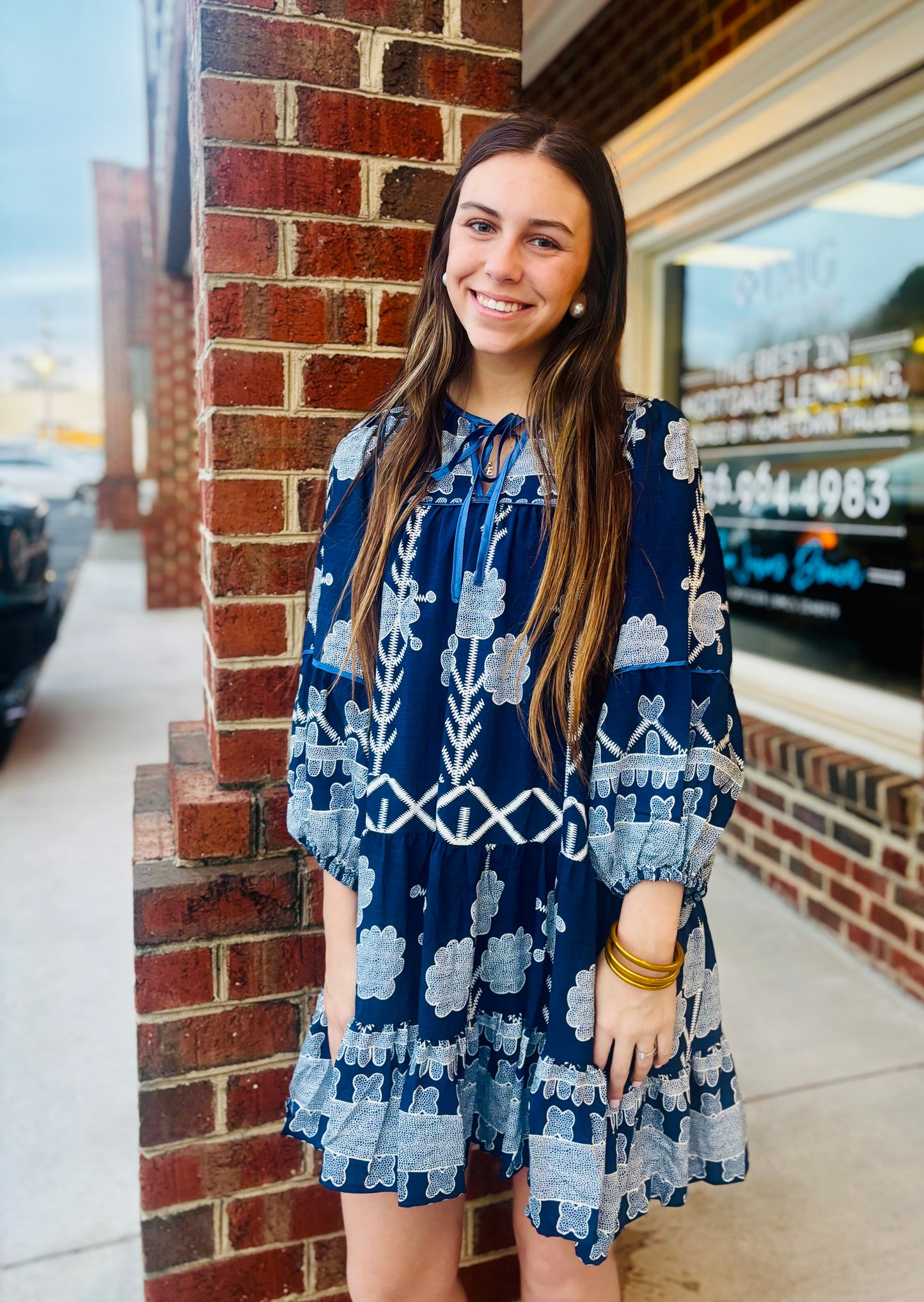 Blue Harbor Boho Dress
