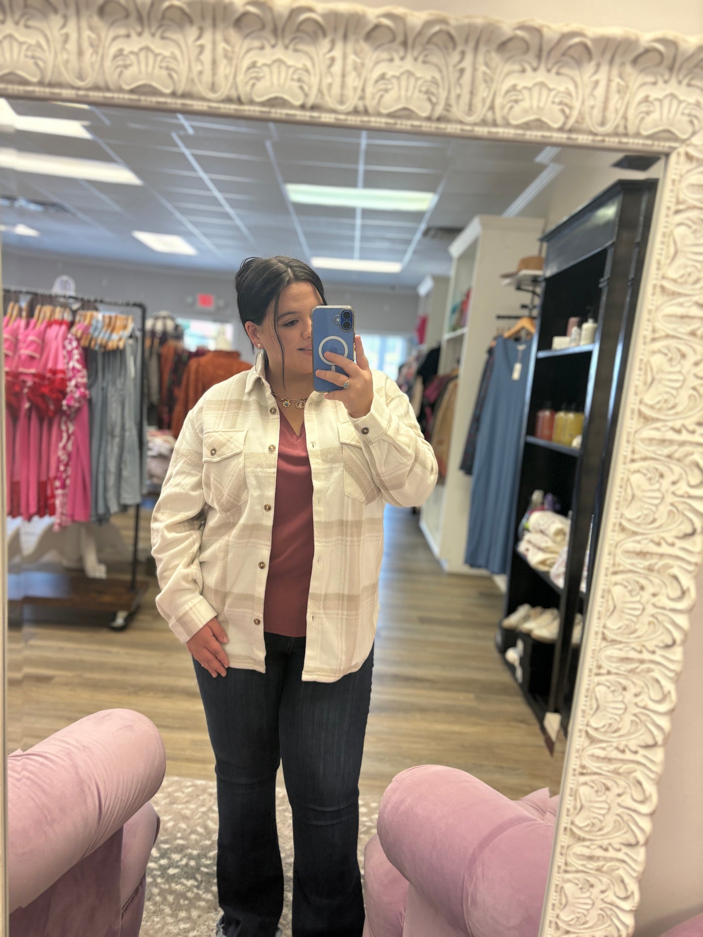 Two Toned Fleece Jacket