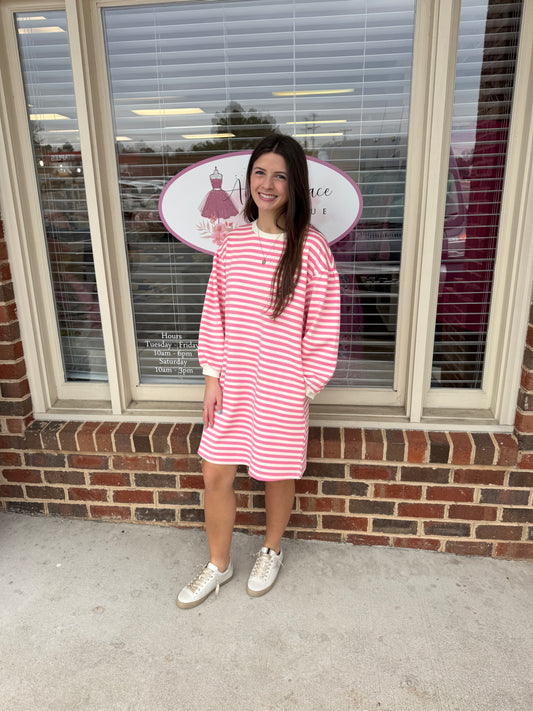 Pink Lemonade Tee Dress