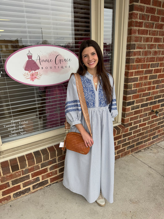 The Blue Willow Dress