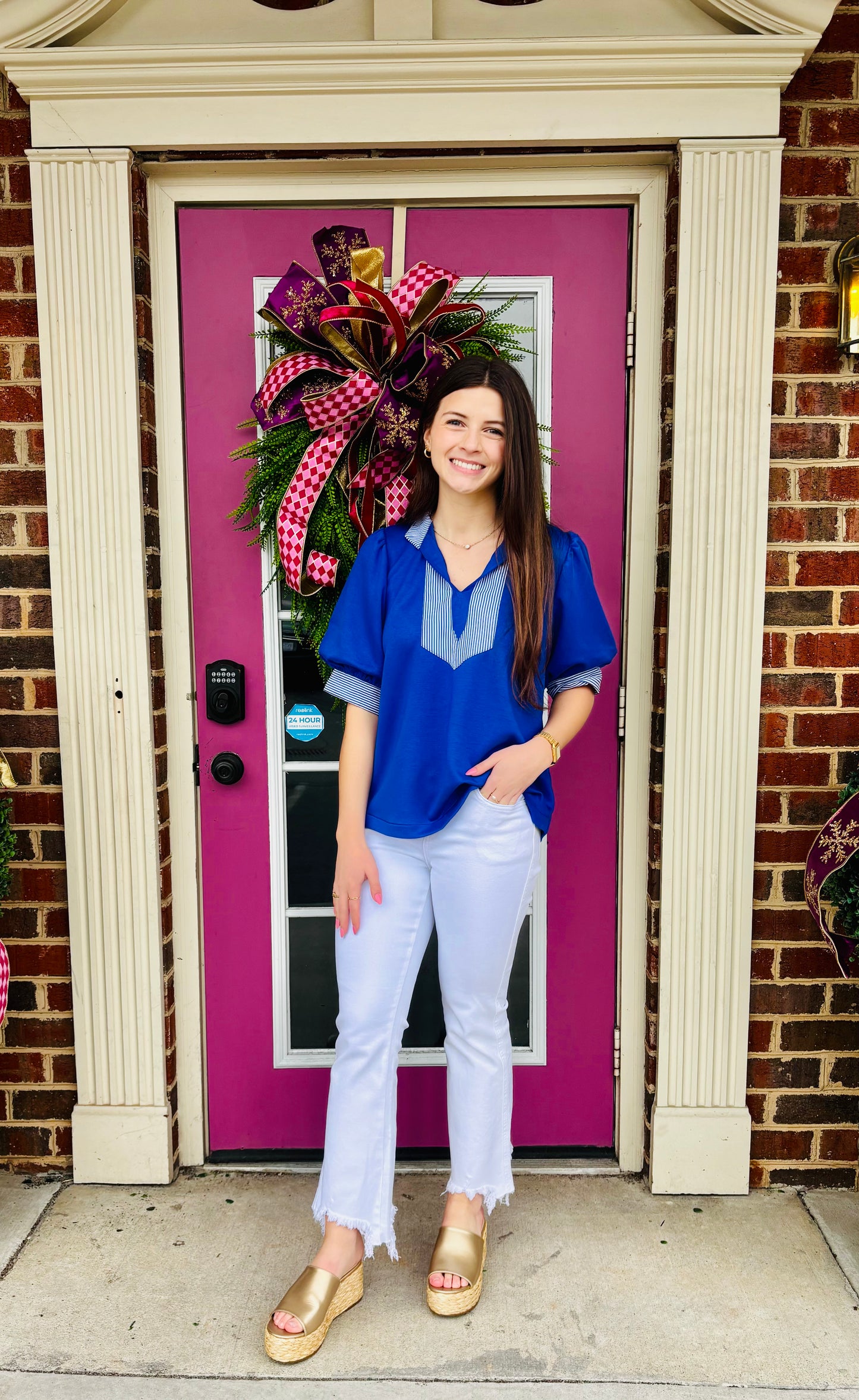 Bluebonnet Charm Top