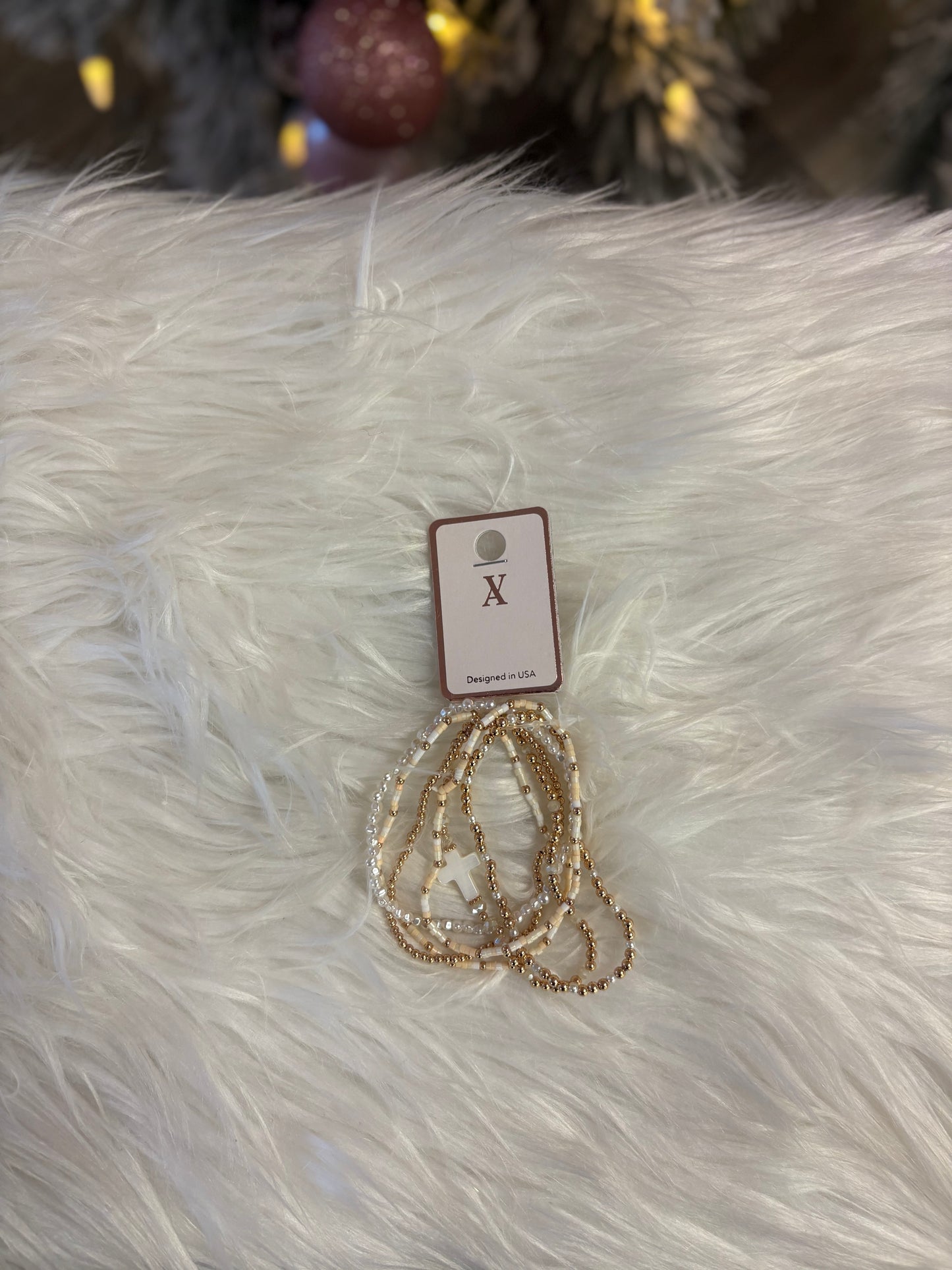 Cross Bracelet Stack