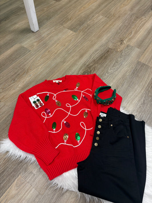 Christmas Light Sweater
