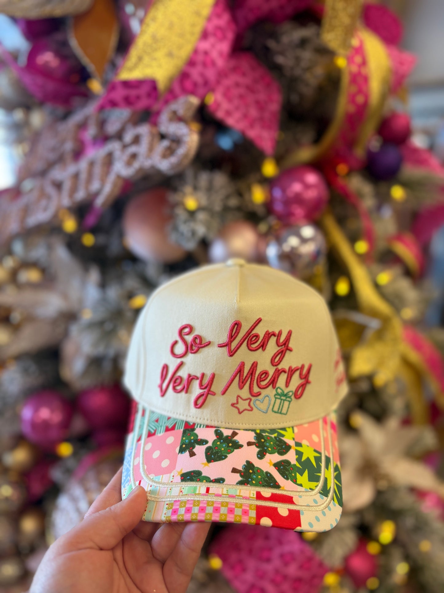 So Very Very Merry Trucker Hat