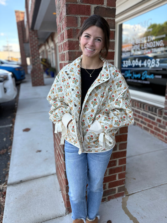 Wildflower Quilt Coat