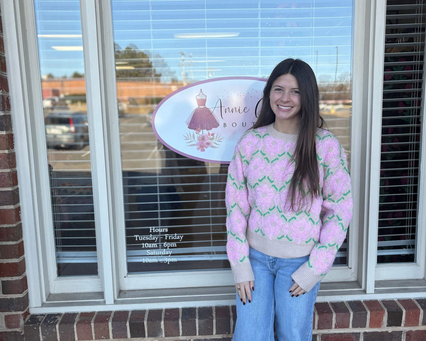 Blush Garden Sweater