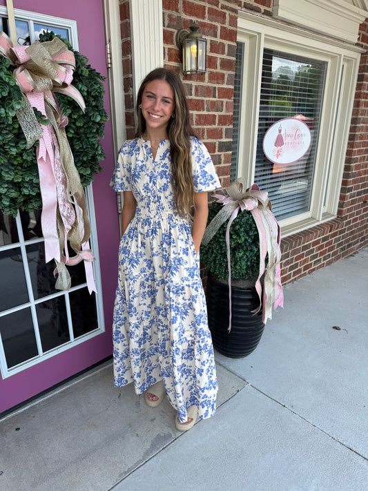 Addison Floral Dress