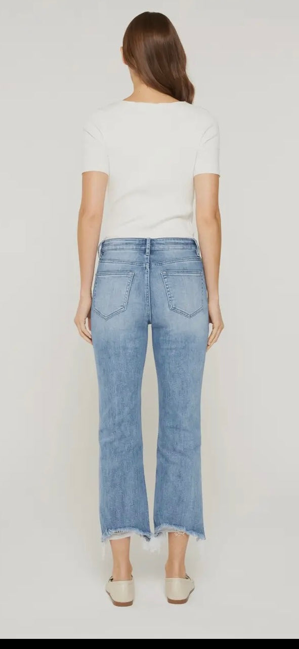 Mica Straight Crop Jeans