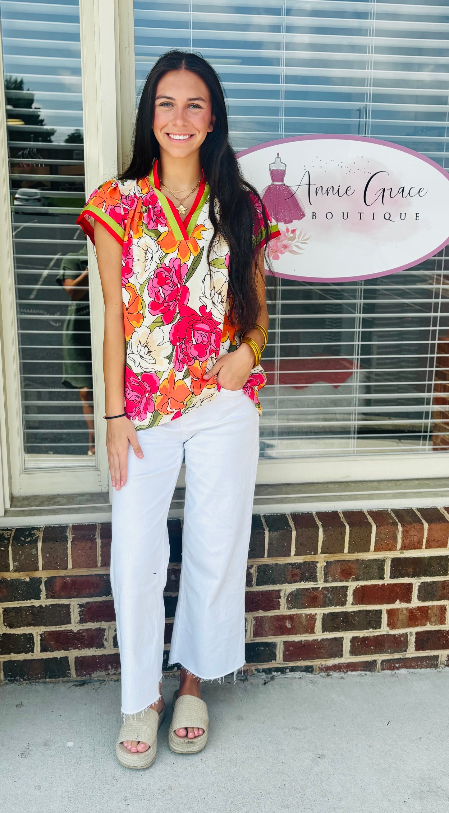 Peony Pop Blouse