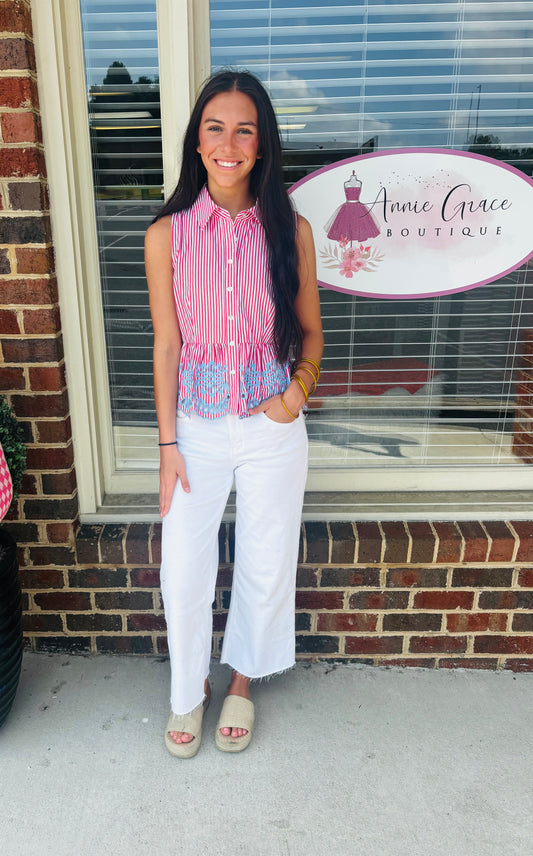 Firecracker Bloom Top