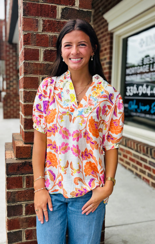 Citrus Bloom Top