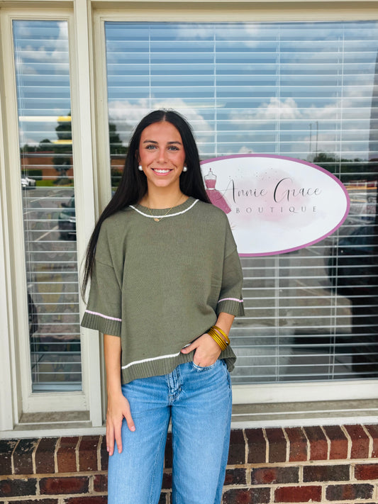 Olive Sweater