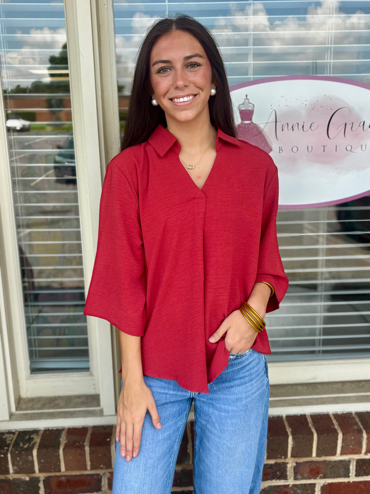 The Timeless Touch Blouse