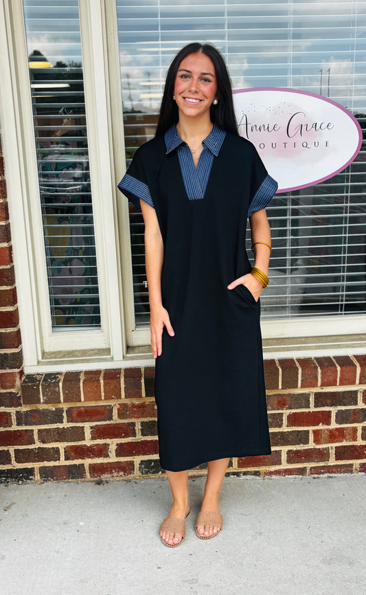 Stitched in style Midi Dress