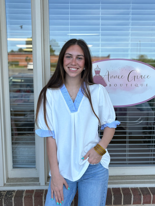 Coastal Brunch Blouse