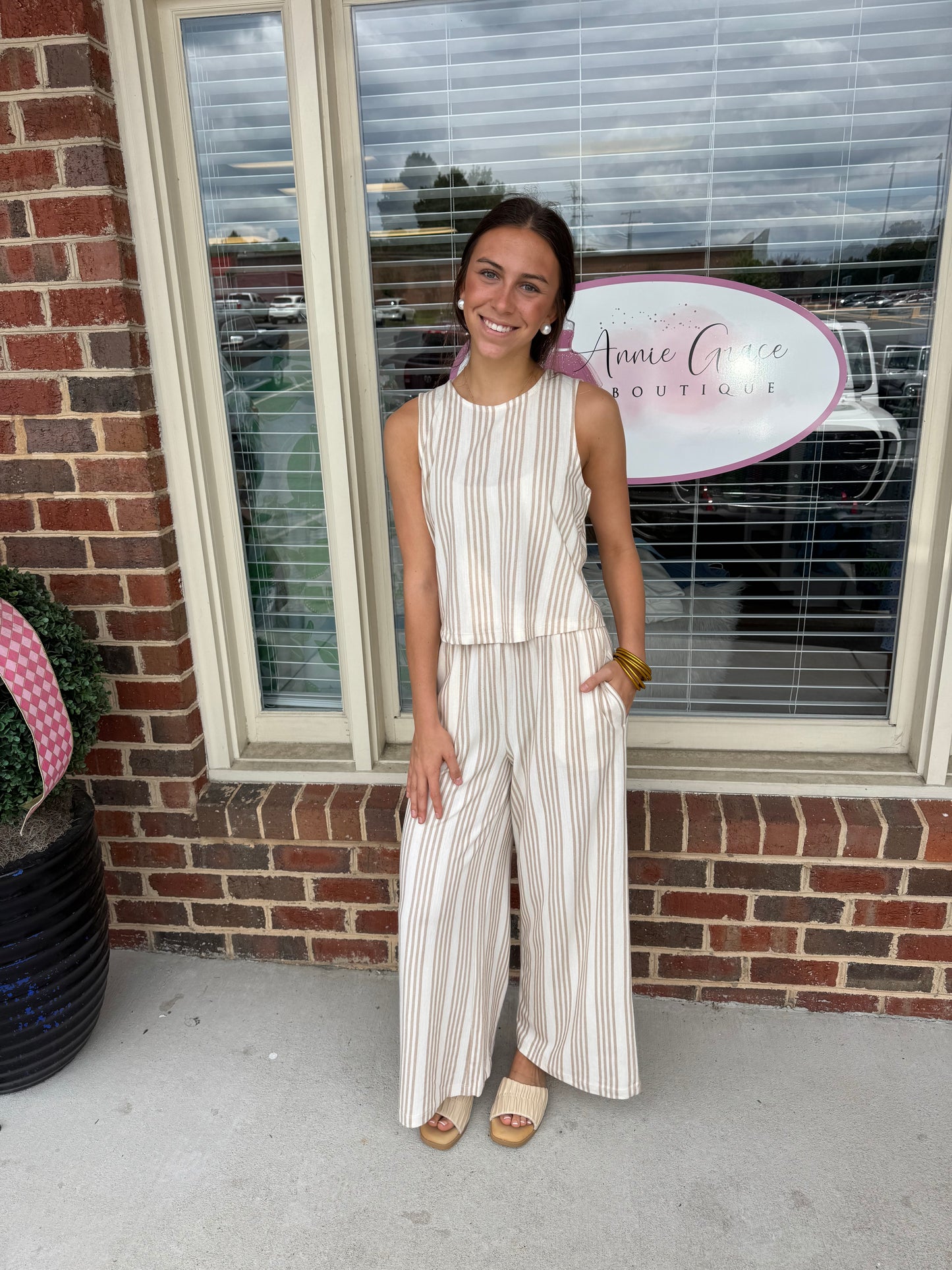 Scout Knit Striped Pants