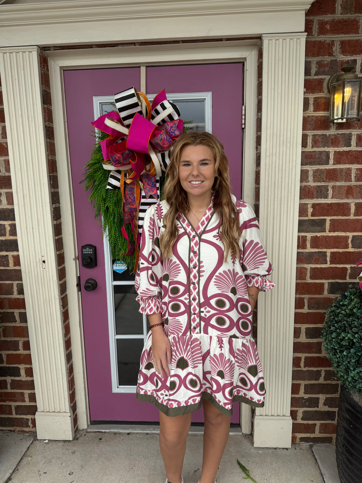 Freebird Printed Dress