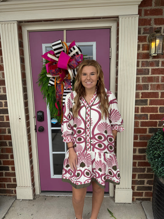 Freebird Printed Dress