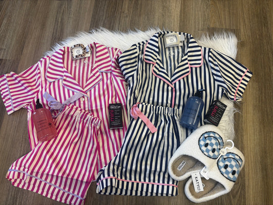 Striped Pajama Set