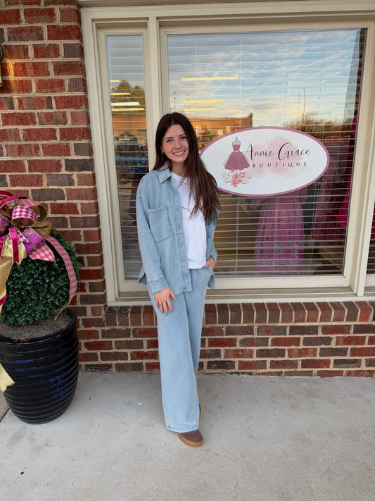 Hunter Knit Denim Pant