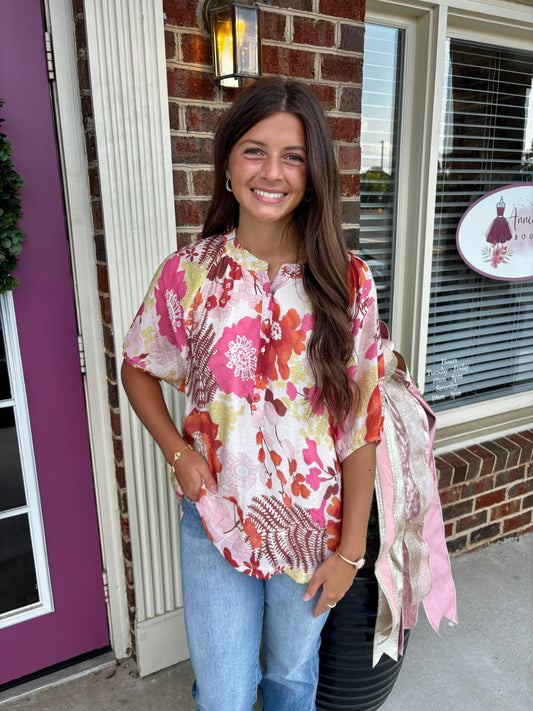Floral Mix Blouse