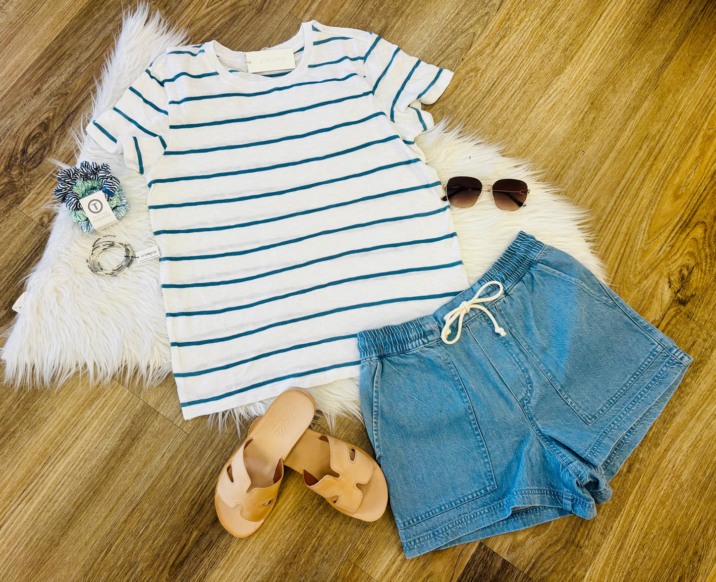 Boathouse Striped Tee