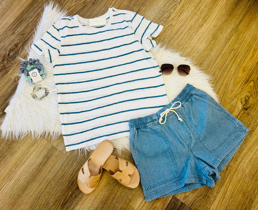 Boathouse Striped Tee