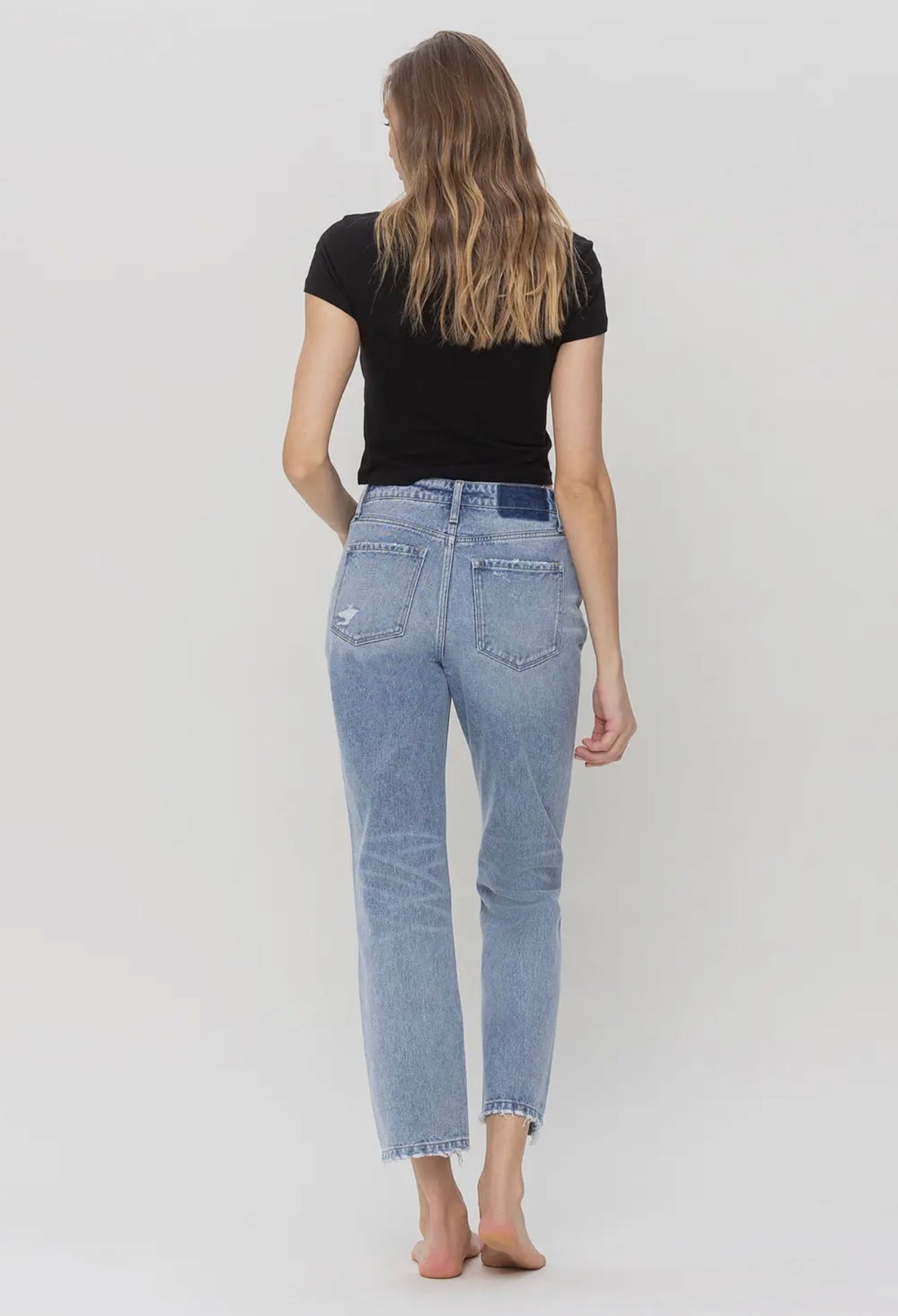 Norah straight vervet jeans