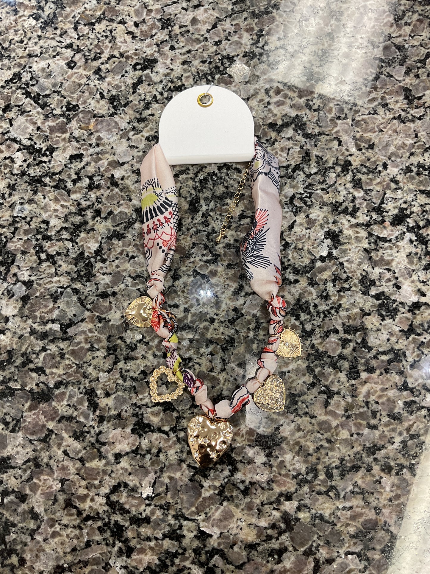 Scarf necklace